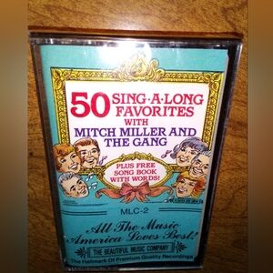 50 Sing-A-Long Favorites With Mitch Miller And The Gang 1991 Cassette #2 Sealed